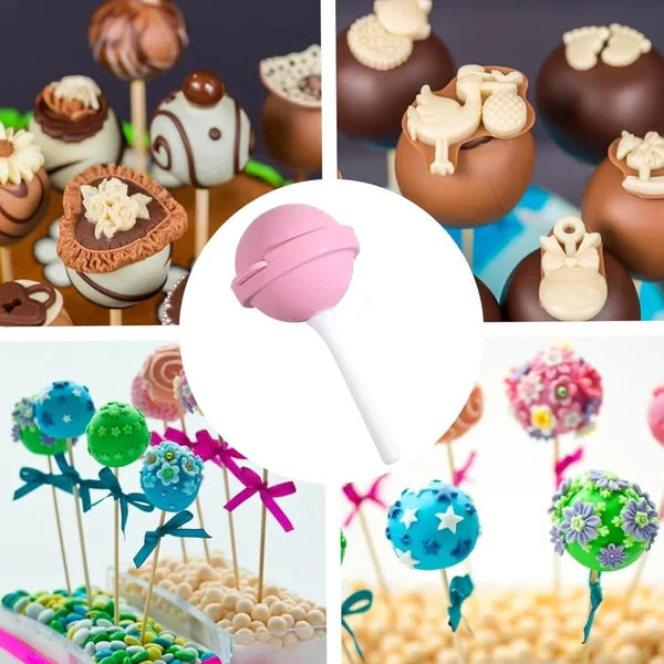 Silicone Lollipop Ice Cream Maker (5 pcs)