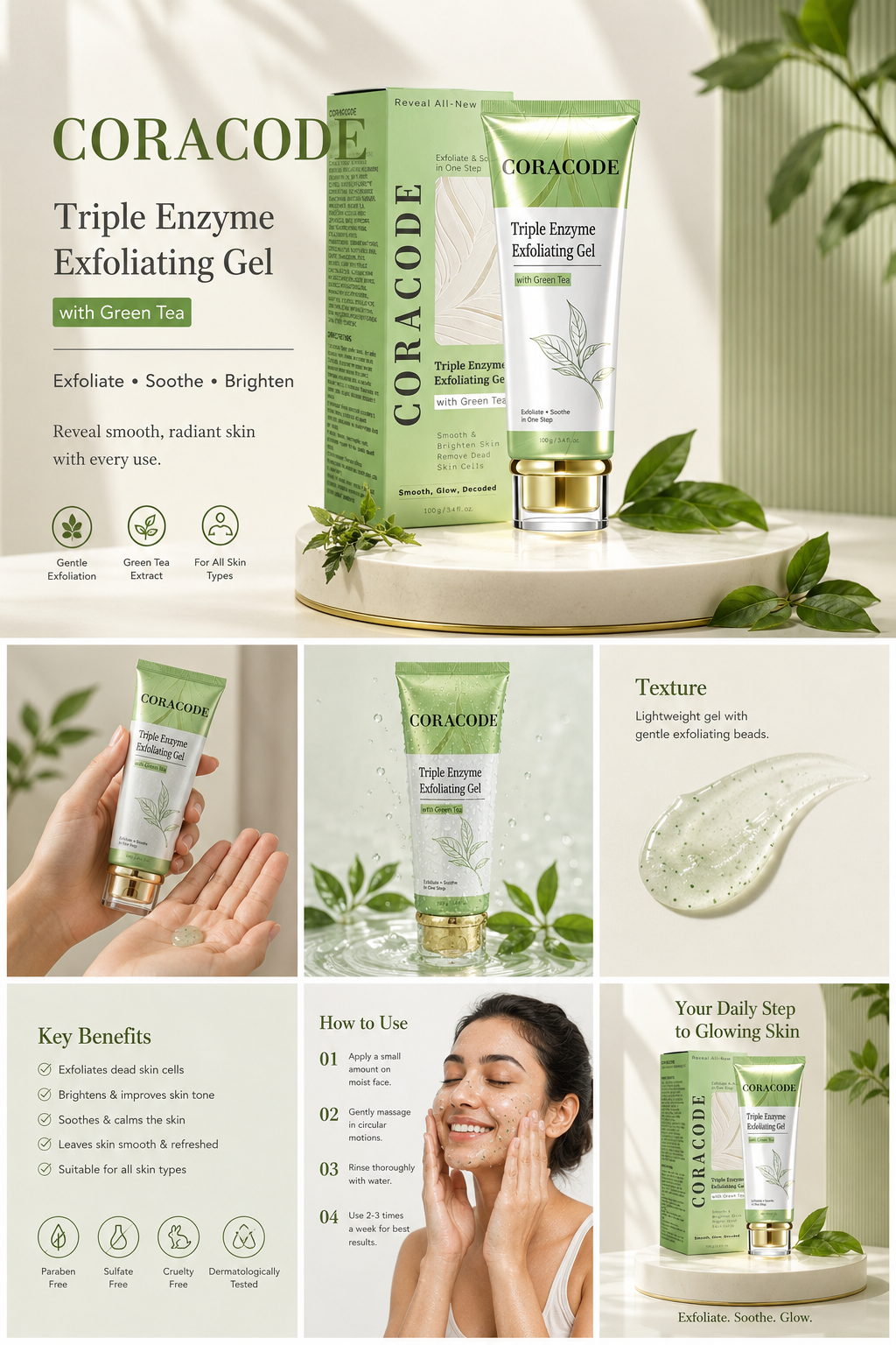 Derma exfoliating cream