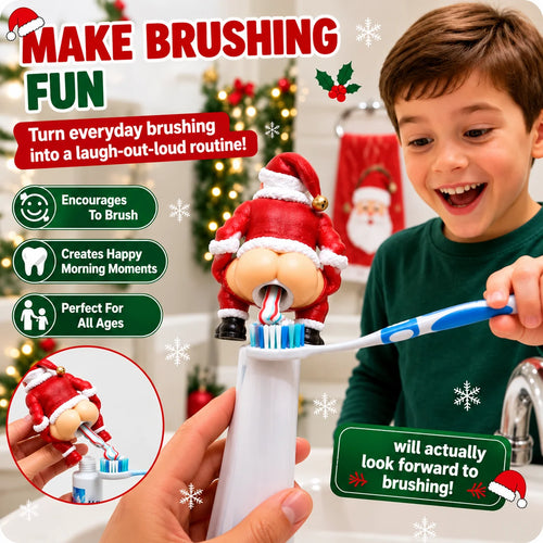 Santa Toothpaste Attachment (2 Pieces)