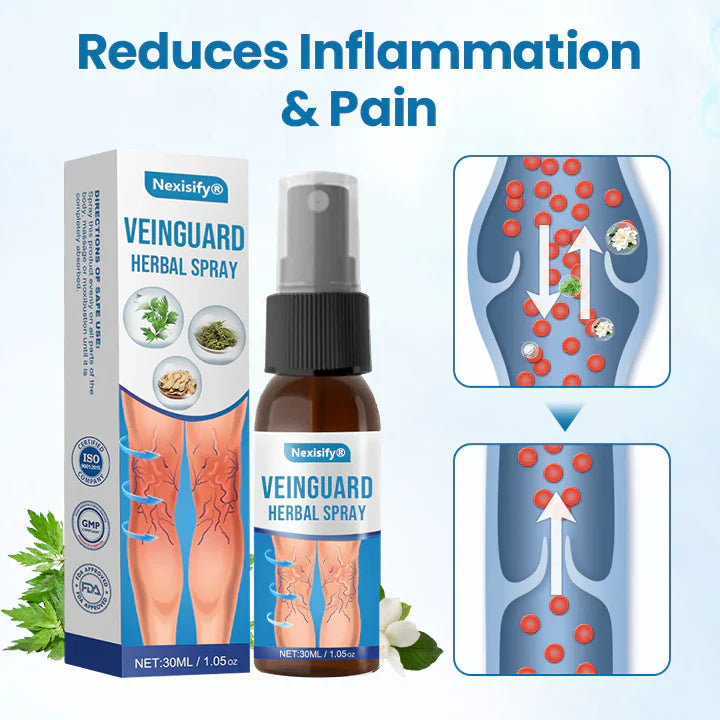 VeinGuard Spray – Visible varicose vein relief in just 7 days!