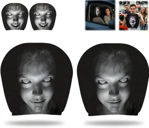 Horror Headrest Cover