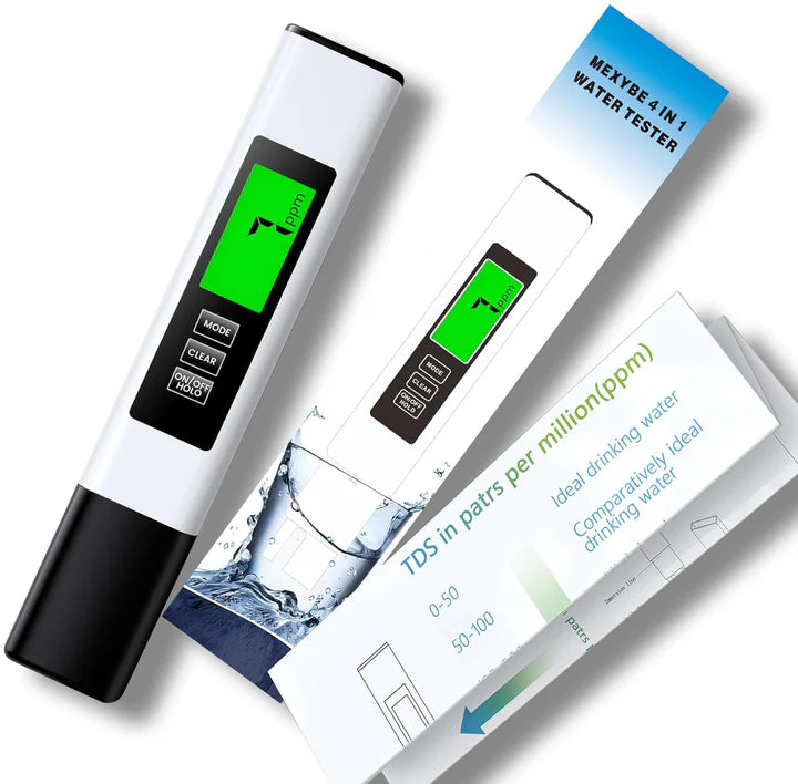 2025 All-New 4 in 1 Tds Meter Digital Water Tester