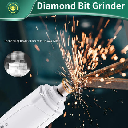 3-in-1 LED Nail Clippers with Grinder for Cats & Dogs