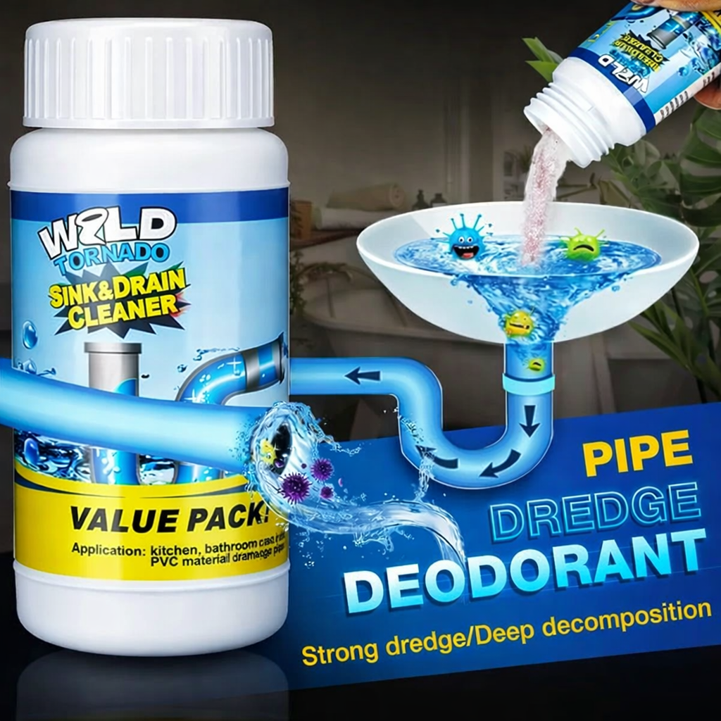 Powerful Sink and Drain Cleaner Powder