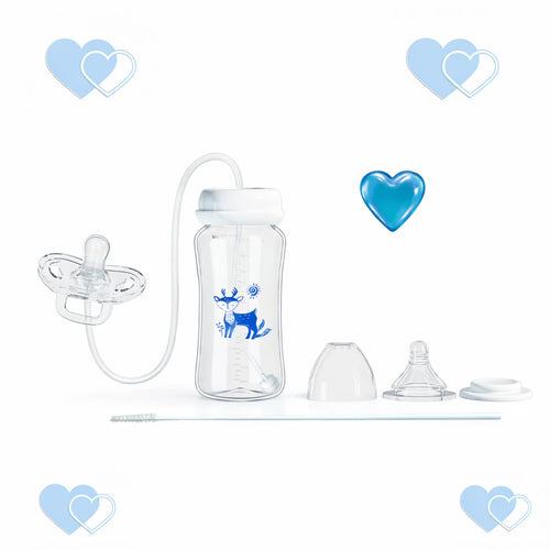 Hands-free baby bottle