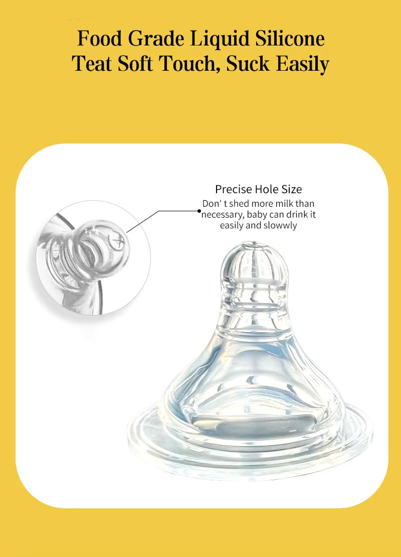 Hands-free baby bottle