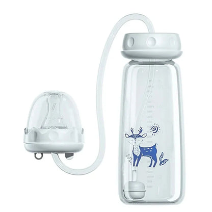 Hands-free baby bottle