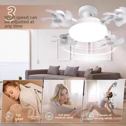Remote Control Ceiling Fan with Light