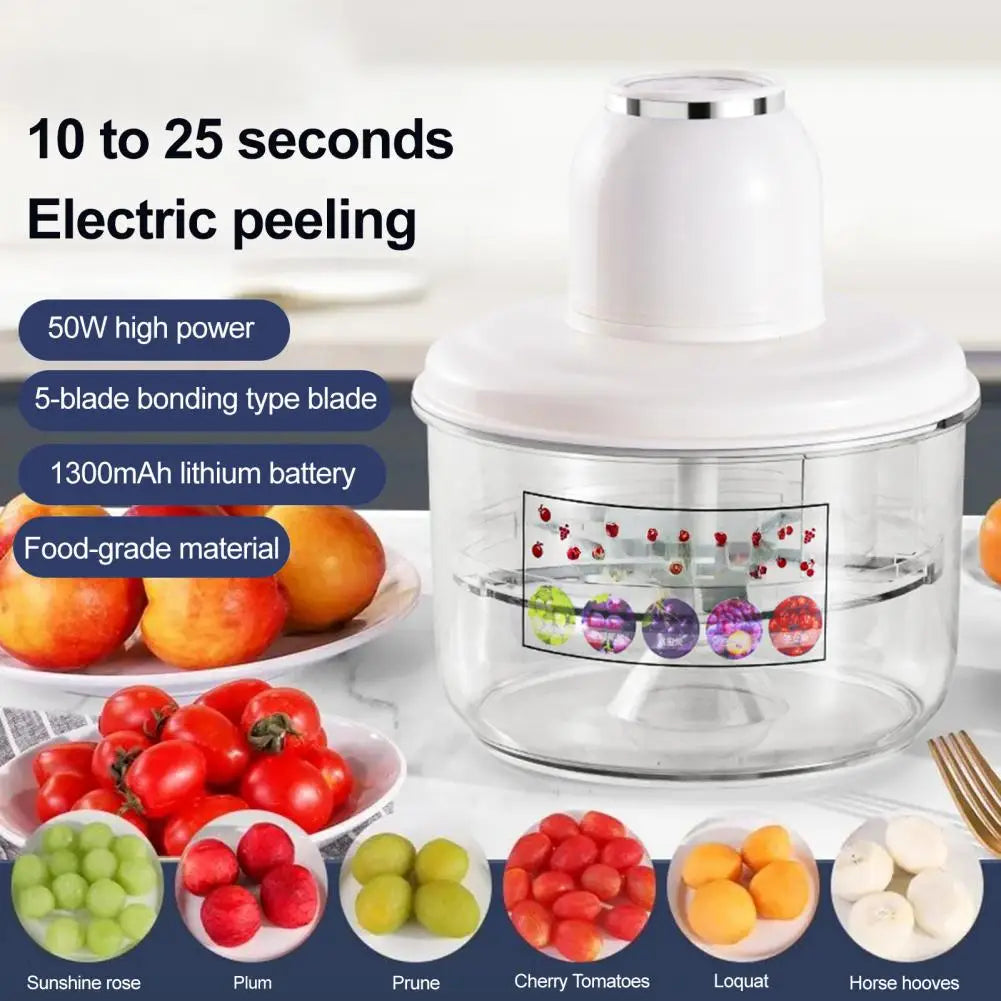 1 Automatic Electric Grape Garlic Peeler