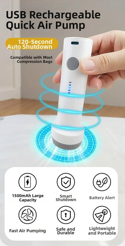 Rechargeable Vacuum Pump