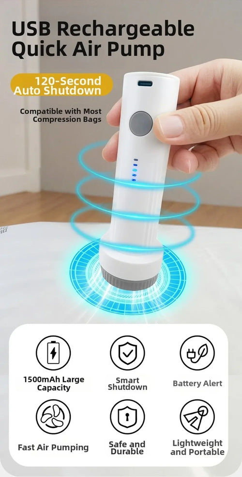 Rechargeable Vacuum Pump