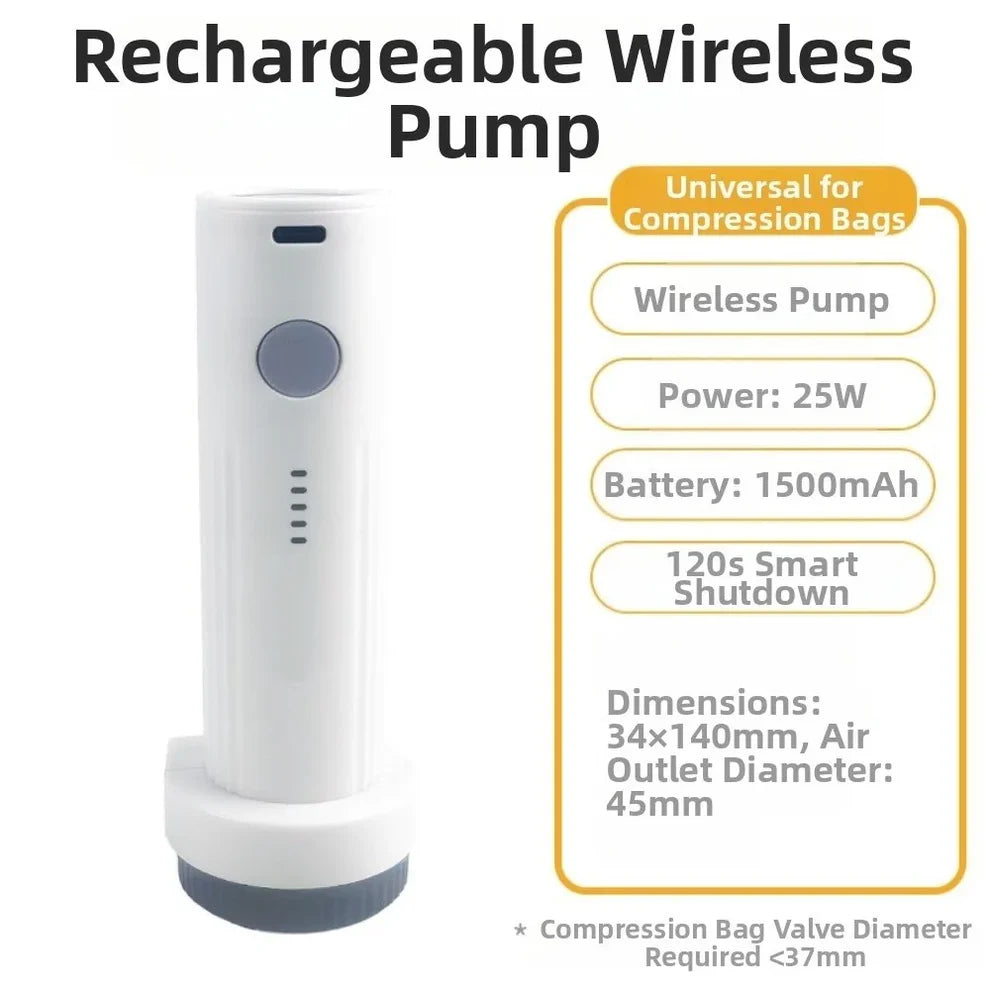 Rechargeable Vacuum Pump