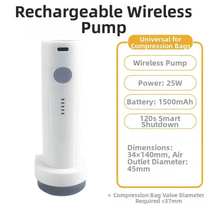 Rechargeable Vacuum Pump