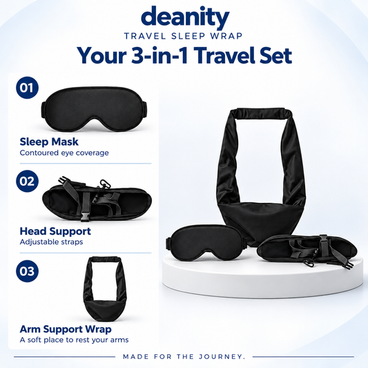 3-in-1 Airplane Sleep Support System