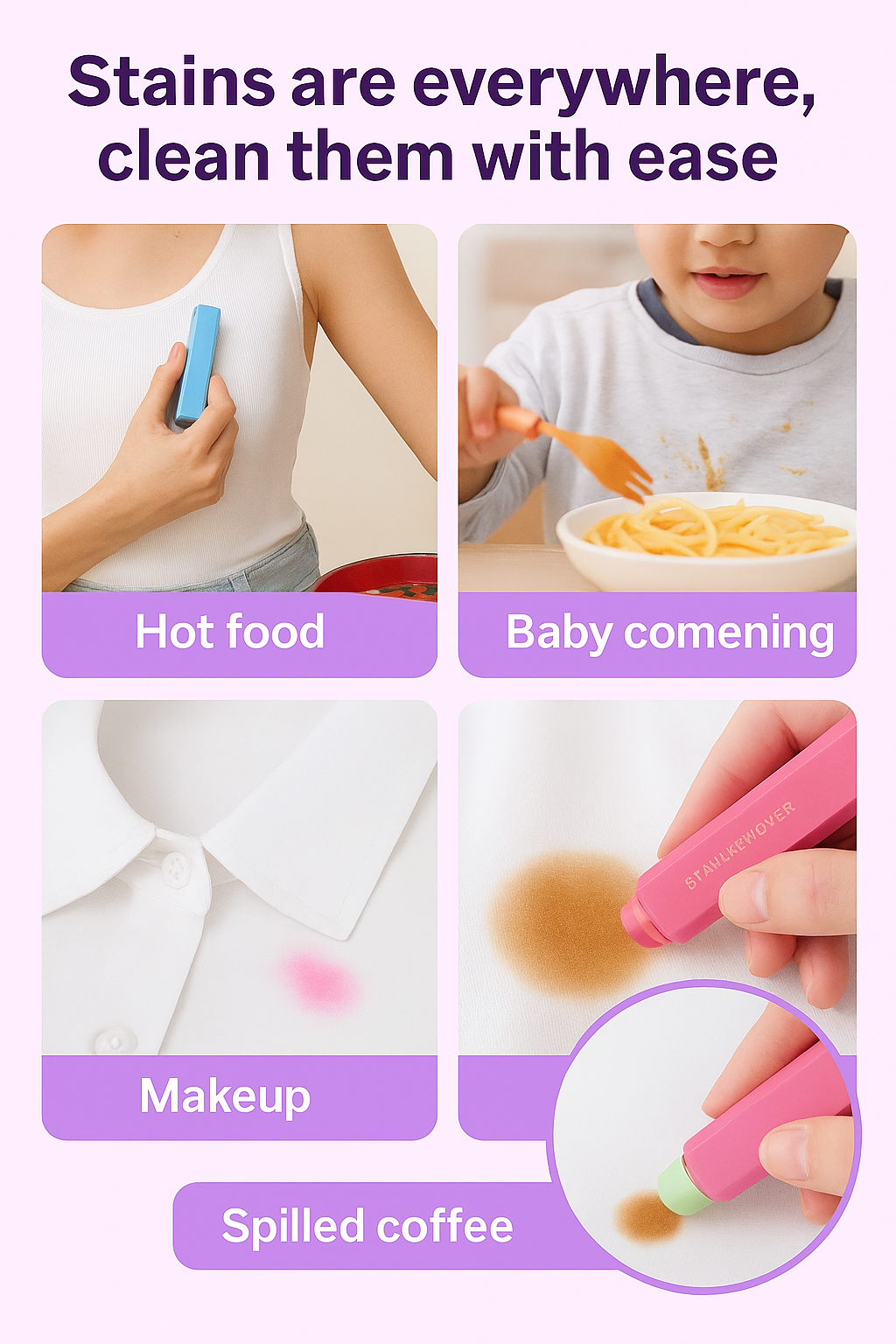 Portable stain remover