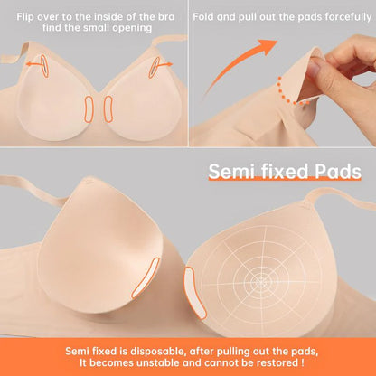 Women Wireless Seamless Bras