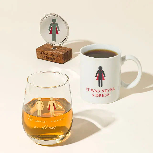 "It Was Never a Dress" Mug