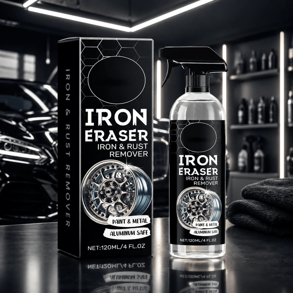 Car Rust Remover Spray Cleaner