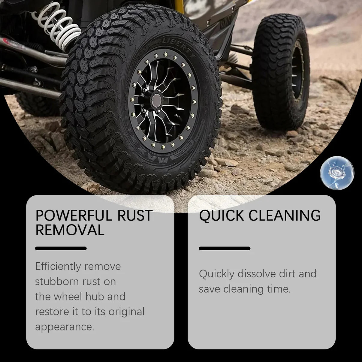 Car Rust Remover Spray Cleaner