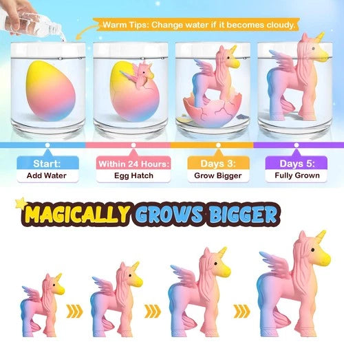 Rainbow Unicorn Surprise Eggs (6 Pack)